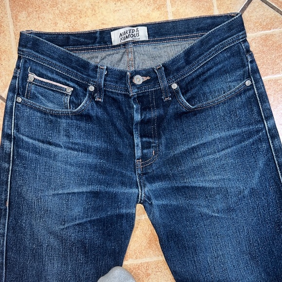 Naked & Famous jeans denim pants bottoms - Picture 2 of 6